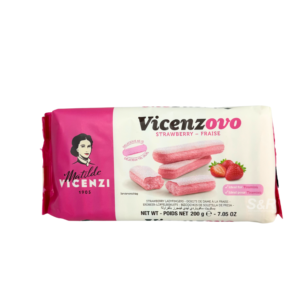 Matilde Vincenzi Vincenzovo Strwaberry Ladyfingers 200g